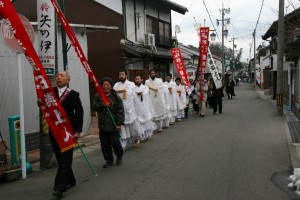 20140222三重県名張市箕曲教会　高津崇弘上人帰山奉告式①